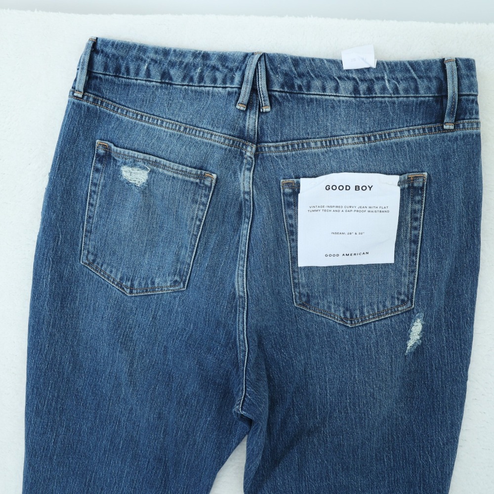 Good American Blue Ankle & Cropped Jeans - Picture 7 of 16